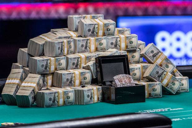 World series poker prize money